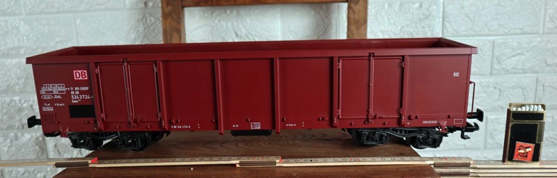 PIKO 37730 Offener Drehgestellwagen  DB Cargo Spur G